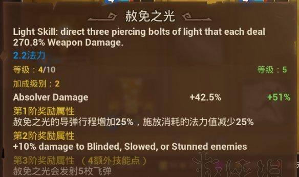 火炬之光3电法师加点技能