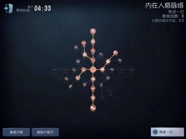 第五人格蜘蛛天赋加点
