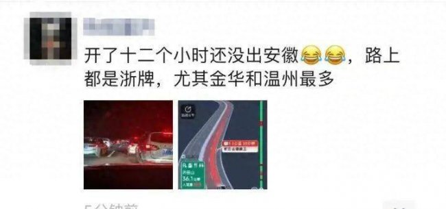 返程路上,各家有各家的烦恼,有人3天抢不到一张离开海南的船票,有人出不了安徽!