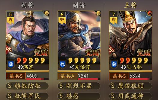 三国志战略版魏盾阵容与技能