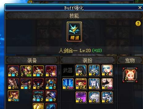 dnf剑宗加点110级