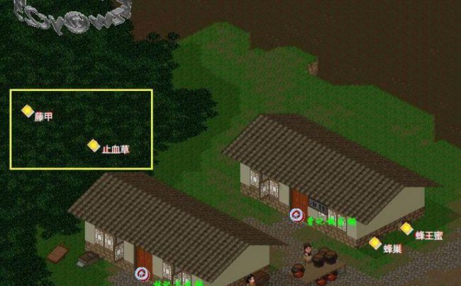 仙剑一地图详解全攻略