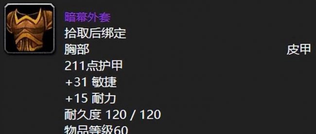 魔兽世界好看的皮甲幻化