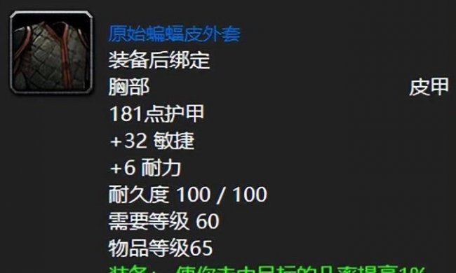 魔兽世界好看的皮甲幻化