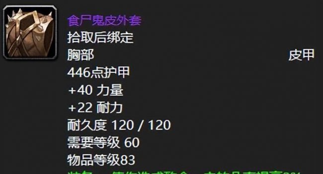 魔兽世界好看的皮甲幻化