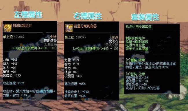 dnf100级装备大全