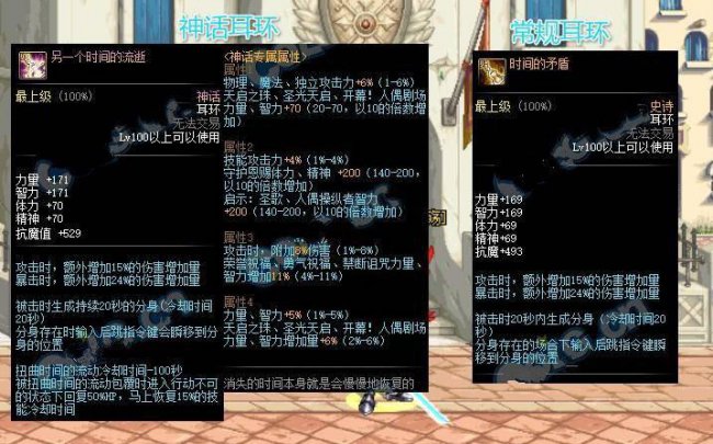 dnf100级装备大全