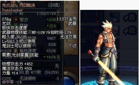 dnf老版本所有装备大全