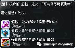 冒险岛恶魔复仇者技能介绍