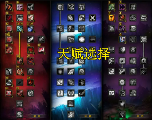 dk练级用什么天赋升级快