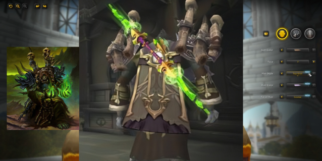 魔兽世界恶魔猎手幻化套装