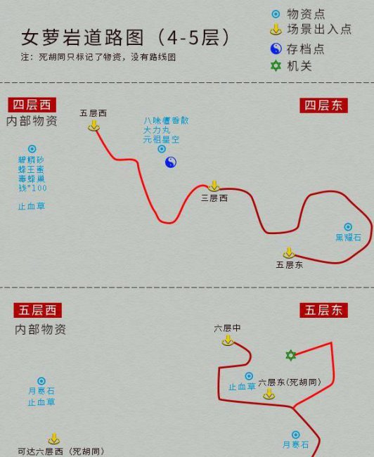 仙剑奇侠传四地图详解全攻略