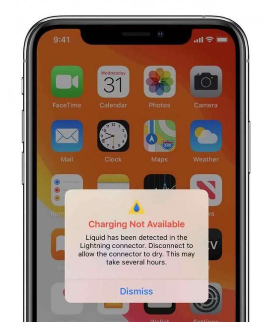 iphone手机接口有液体无法充电怎么办