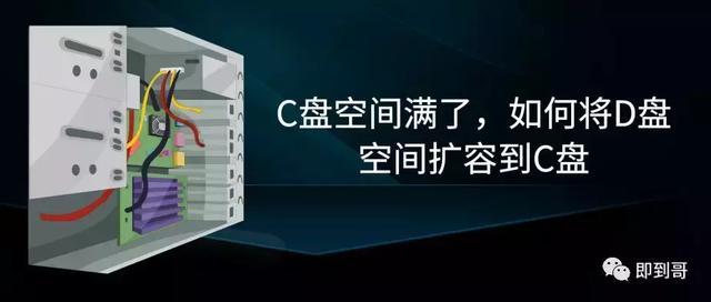 windows如何把d盘空间分给c盘