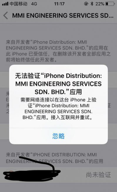 苹果下载软件需要验证显示不出来是怎么回事