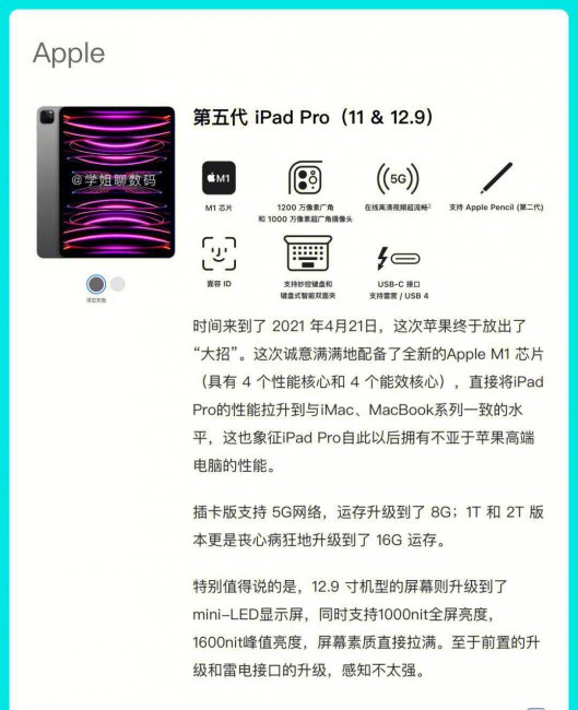 ipadpro有几代产品