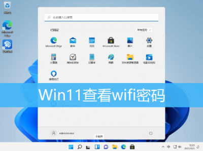 win11如何在电脑上查看wifi密码 最快速办法