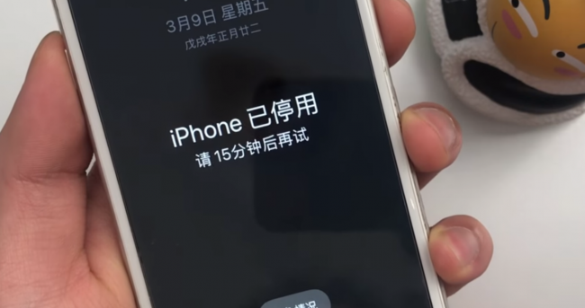 苹果故意输错十次密码还能用吗