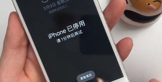 苹果故意输错十次密码还能用吗