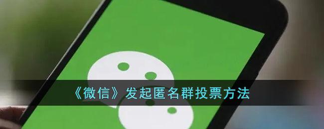 微信匿名投票发起人可以看到谁投票吗
