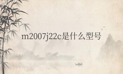 m2007j22c是什么型号 Redmi Note 9性能