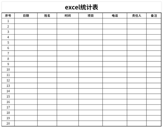 excel统计表的特点是什么