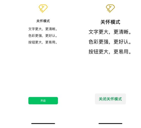 微信关怀模式是什么意思