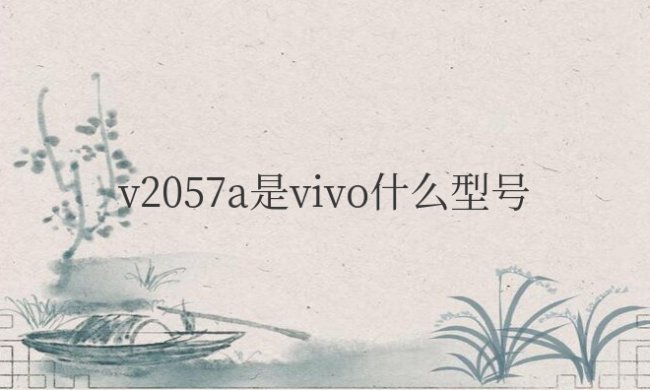 v2057a是vivo什么型号手机