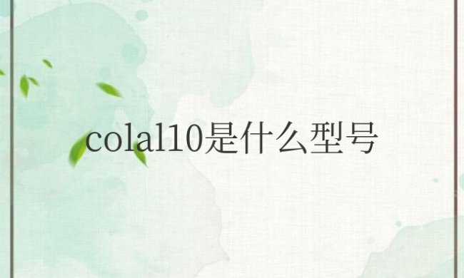 荣耀colal10是什么型号
