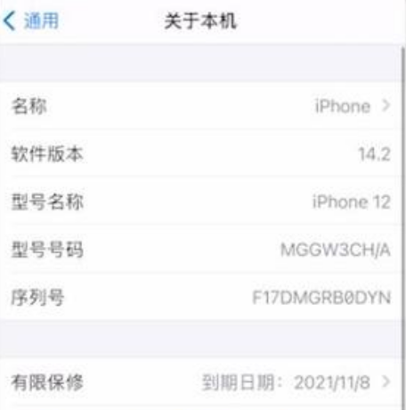 怎么查看苹果手机型号及尺寸