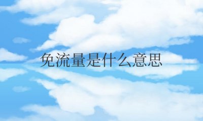 app免流量是什么意思？ipad可以用吗？