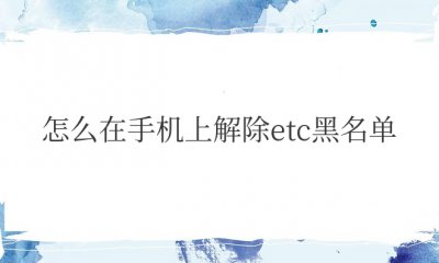 怎么在手机上解除etc黑名单 高速etc欠费成黑名单解决方法