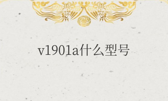 v1901a什么型号手机
