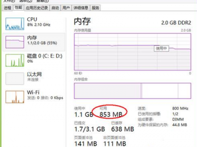 win电脑物理内存使用率过高怎么办