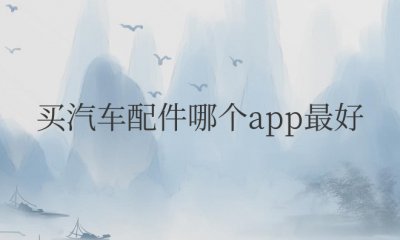 买汽车配件哪个app最好