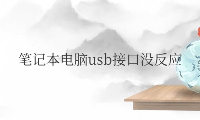 笔记本电脑usb接口没反应怎么设置