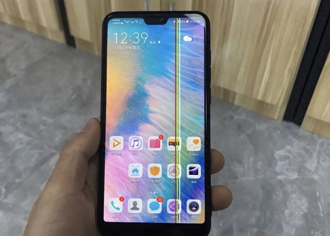 手机屏幕出现黑线修复方法