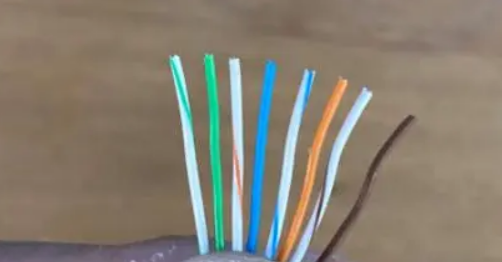 网线可以像电线一样接水晶头吗