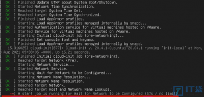 Ubuntu开机卡在A start job is runing解决方法