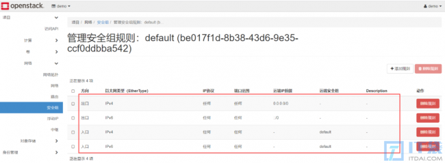 openstack虚拟机实例创建并实现与外部网络通信流程