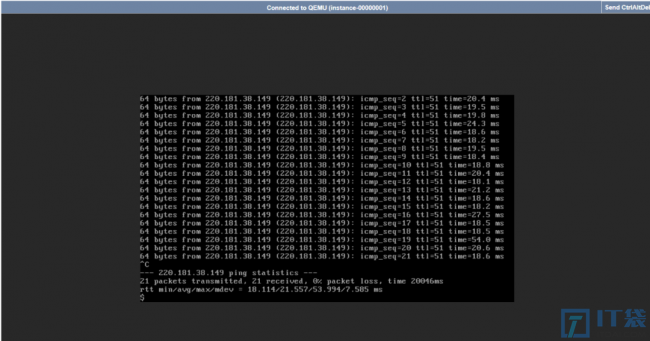 openstack虚拟机实例创建并实现与外部网络通信流程