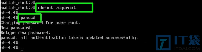 Fedora、Rocky等基于RHEL的Linux发行版如何重置忘记的root密码